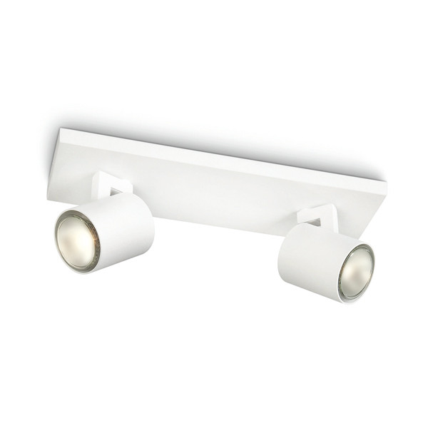 Bukken Janice kleur Philips myLiving Runner opbouwspot wit, geschikt voor 2 x GU10 Philips 123led.nl Bukken Janice kleur Philips myLiving Runner opbouwspot wit, geschikt voor 2 x GU10 Philips 123led.nl