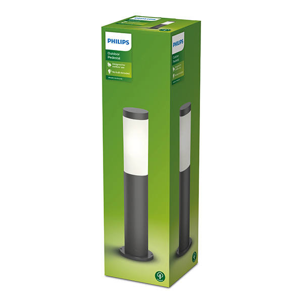 Philips sokkellamp 45 cm | Utrecht | IP44 | 20W | E27 fitting | Antraciet LPH04814 - 2