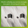 Philips solar wandlamp met sensor | Virona | 2700K | IP44 | 1.8W | Zwart LPH04825 - 5