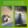 Philips solar wandlamp met sensor | Zyren | 3000K | Ultra Efficient | IP65 | 24.5W | Zwart LPH04627 - 4