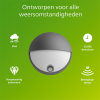 Philips wandlamp met sensor | Capricorn | 2700K | IP44 | 4.3W | Antraciet LPH04637 - 2