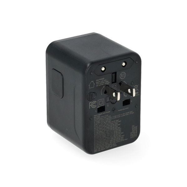 Reisoplader | Type A, B, C, E, F, G, H, I, J, K en L naar Type A, C, G en I | 35W | 2x USB-A + 3x USB-C | Q-Master K000000039 - 4