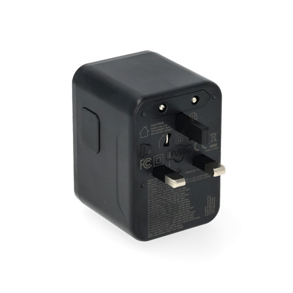 Reisoplader | Type A, B, C, E, F, G, H, I, J, K en L naar Type A, C, G en I | 35W | 2x USB-A + 3x USB-C | Q-Master K000000039 - 5
