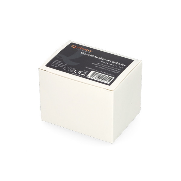 Reisoplader | Type A, B, C, E, F, G, H, I, J, K en L naar Type A, C, G en I | 45W | 1x USB-A + 3x USB-C | Q-Master K000000040 - 6