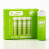 Q-Nomic Oplaadbare AA batterijen 4 stuks (Ni-MH, 1.2 V, 2000 mAh)