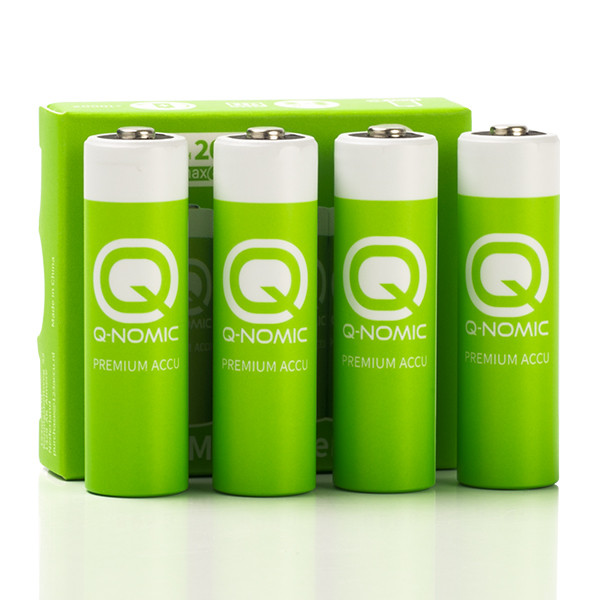 Q-Nomic Oplaadbare AA batterijen 4 stuks (Ni-MH, 1.2 V, 2000 mAh)  AQN00002 - 2