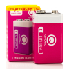 Q-Nomic Power 9V / 6FR61 / E-Block Lithium Batterij (2 stuks) AQN00073 - 1