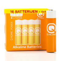 Q-Nomic Power AAA / MN2400 / LR03 Alkaline Batterij (16 stuks) AQN00030