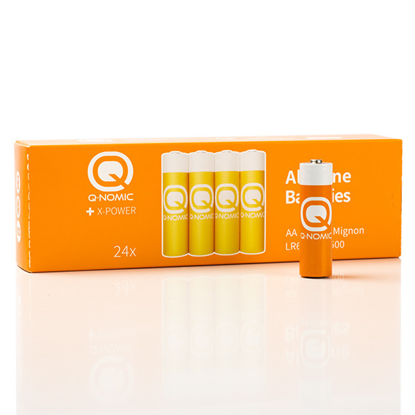 Q-Nomic Power AA / MN1500 / LR6 Alkaline Batterij | 24 stuks AQN00010 - 3
