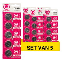 Q-Nomic Power CR2450 3V Lithium knoopcel batterij 25 stuks AQN00063