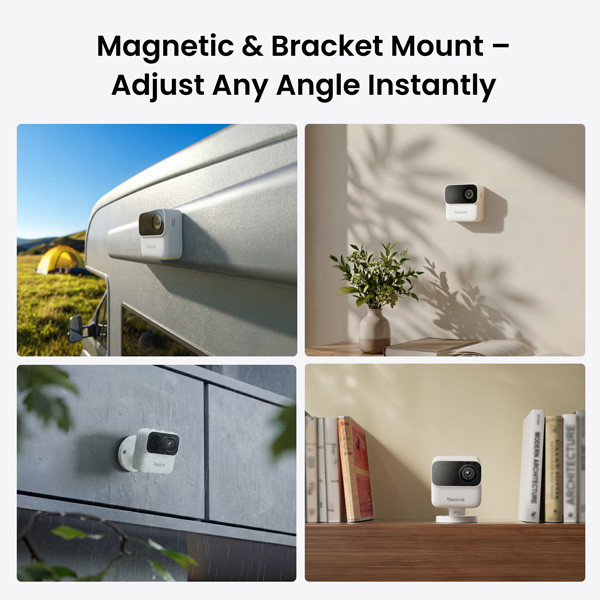 Reolink Beveiligingscamera Argus B210 | Batterij | 1080p | IP67 | WiFi | Wit LRE00019 - 3