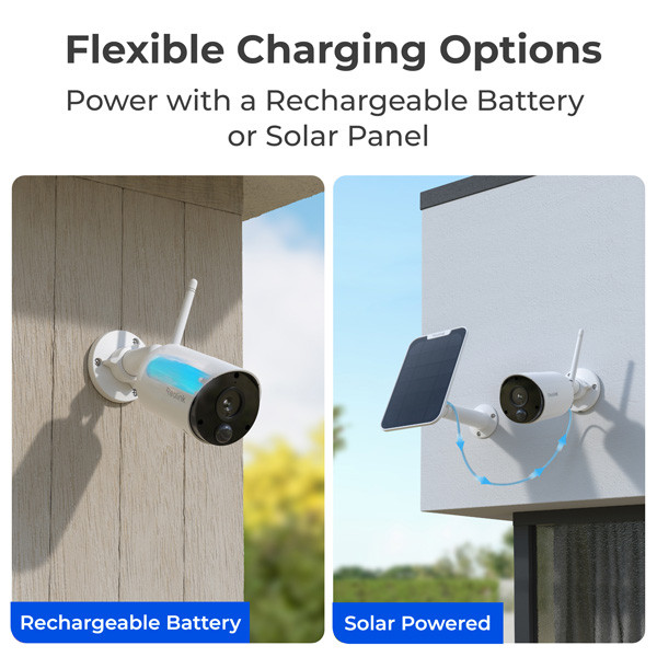 Reolink Beveiligingscamera Argus B320 | Solar | 3K | IP65 | WiFi | Wit LRE00021 - 5