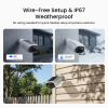 Reolink Beveiligingscamera Argus B340S | Batterij | 3K | IP66 | WiFi | Wit LRE00020 - 9