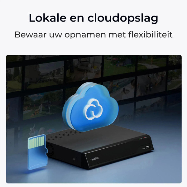 Reolink Binnencamera E321 | Netstroom | 2K | WiFi | Wit LRE00004 - 6