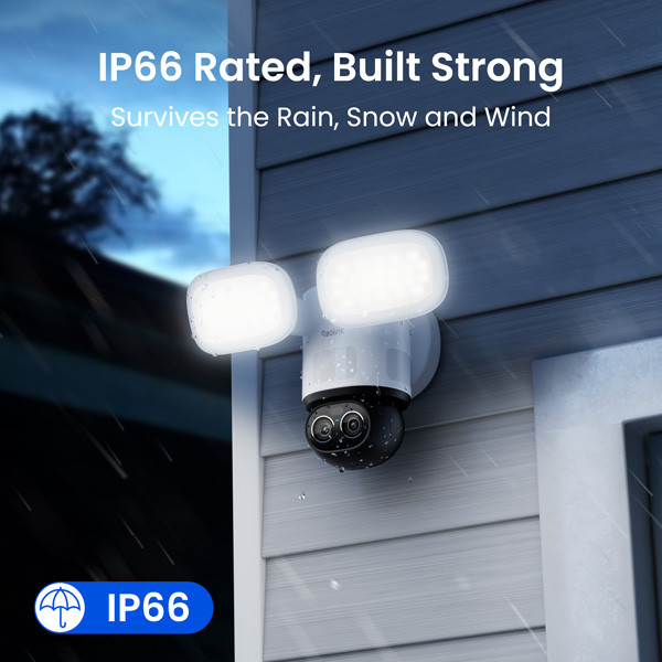 Reolink Floodlight Camera F850W | 4K | 3000 lumen | 3000-6000K | IP66 | WiFi | Wit LRE00027 - 10