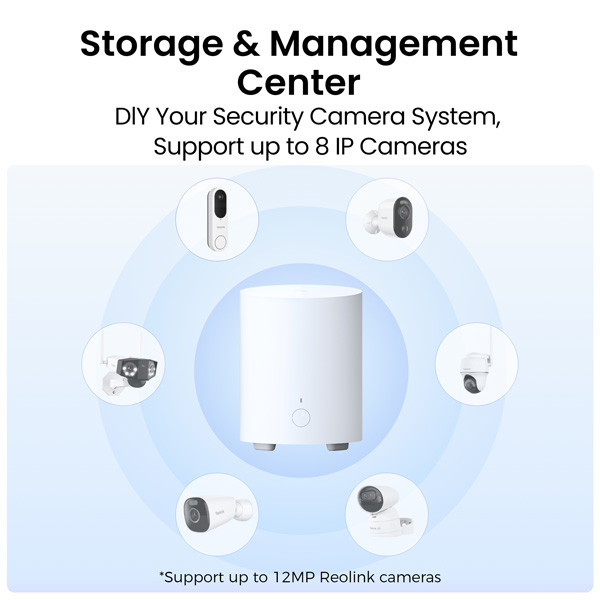 Reolink Smart Home Hub 1 Mini | Netstroom | WiFi | Wit LRE00017 - 2