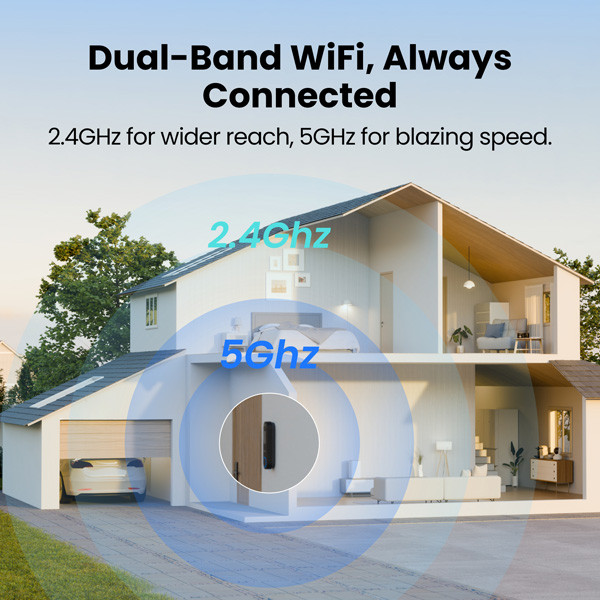 Reolink Video Deurbel D340B | Batterij | 2K | IP65 | WiFi | Wit | Incl. gong LRE00024 - 8