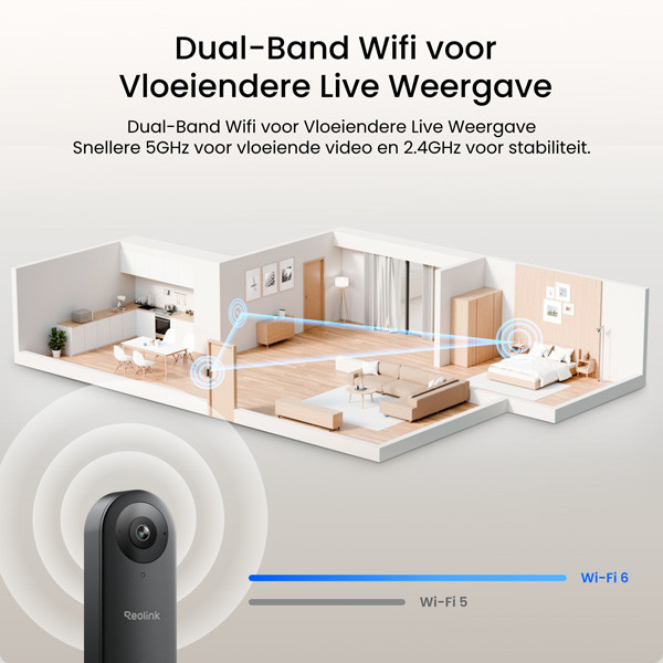 Reolink Video Deurbel D340W | Netstroom | 3K | Incl. gong | WiFi LRE00002 - 5