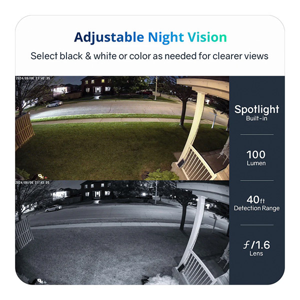 Safemo SK012 slimme camera | Batterij- en solarvoeding | 4K | IP65 | Wit | 2 stuks LSA00012 - 6