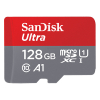 SanDisk Ultra Flashgeheugenkaart | 128 GB microSDXC UHS-I-geheugenkaart