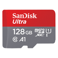 SanDisk Ultra Flashgeheugenkaart - 128 GB microSDXC UHS-I-geheugenkaart  LSA00002
