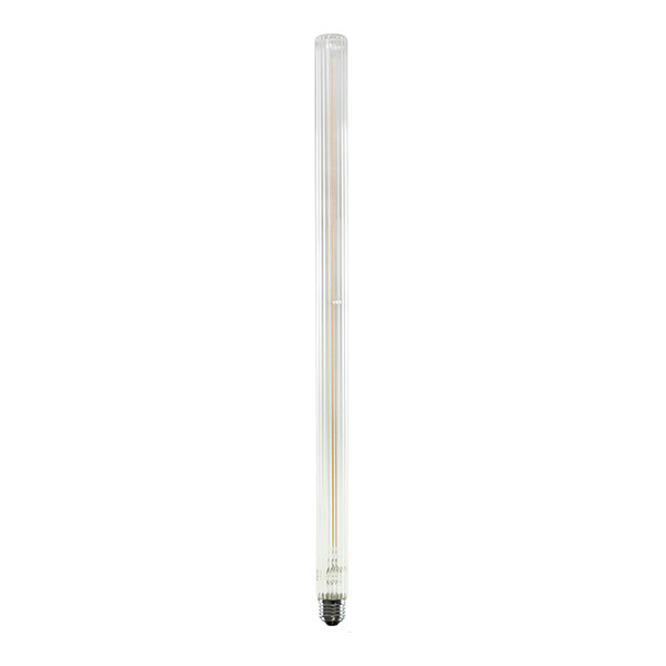 Segula LED buislamp E27 | Geribbeld Glas | 2700K | Dimbaar | 6.2W (39W)  LSE00115 - 1