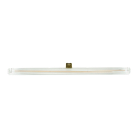 Segula LED buislamp S14d | 50 cm | Filament | Geribbeld Glas | 2700K | Dimbaar | 6.2W (39W)  LSE00107