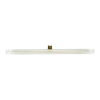 Segula LED buislamp S14d | 50 cm | Filament | Geribbeld Glas | 2700K | Dimbaar | 6.2W (39W) LSE00107 - 1