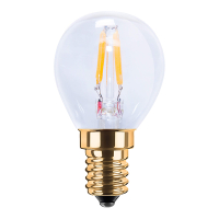 Segula LED lamp E14 | Kogel G35 | Filament | 2200K | Dimbaar | 1.5W (10W)  LSE00118