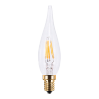 Segula LED lamp E14 | Sierkaars | Filament | Helder | 1900K | Dimbaar | 1.5W (9W)  LSE00119