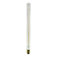 Segula LED lamp E27 | Buis T36 | Filament | Geribbeld Glas | 2200K | Dimbaar | 4.5W (28W)  LSE00113