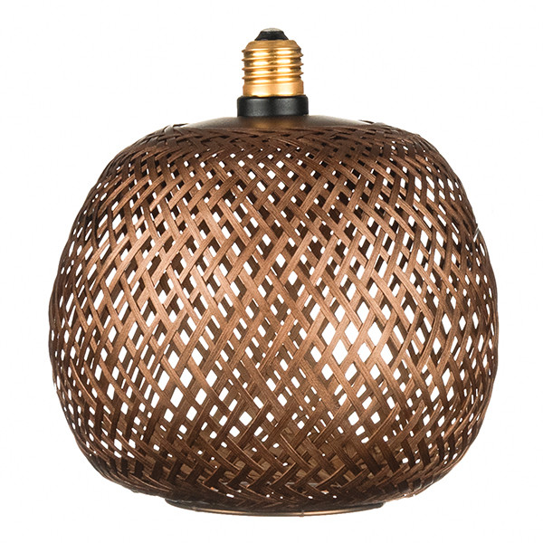 Segula LED lamp E27 | Floating Bamboo | Globe G180 | Filament | Brons | 2200K | Dimbaar | 5W (32W) LSE00145 - 1