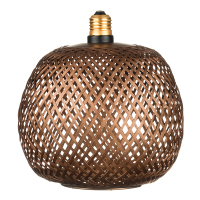 Segula LED lamp E27 | Floating Bamboo | Globe G180 | Filament | Brons | 2200K | Dimbaar | 5W (32W) LSE00145