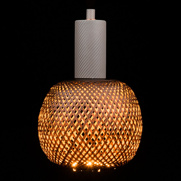 Segula LED lamp E27 | Floating Bamboo | Globe G180 | Filament | Brons | 2200K | Dimbaar | 5W (32W) LSE00145 - 2