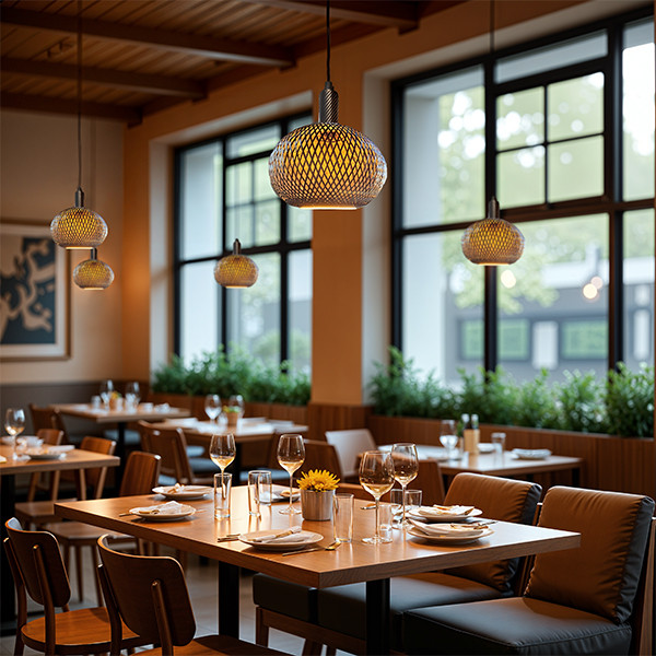 Segula LED lamp E27 | Floating Bamboo | Oval 300 | Filament | Brons | 2200K | Dimbaar | 6W (32W) LSE00147 - 4