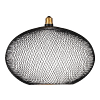 Segula LED lamp E27 | Floating Cage | Oval 300 | Filament | Zwart | 2200K | Dimbaar | 6W (32W) LSE00156