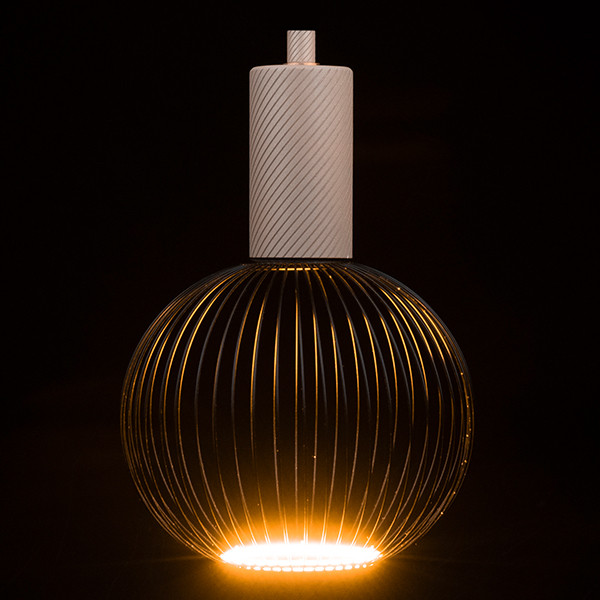 Segula LED lamp E27 | Floating Filo | Globe G180 | Filament | Zwart | 2200K | Dimbaar | 5W (35W) LSE00148 - 2