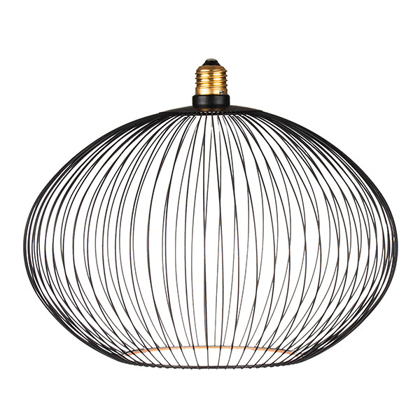 Segula LED lamp E27 | Floating Filo | Oval 300 | Filament | Zwart | 2200K | Dimbaar | 6W (39W) LSE00150 - 1