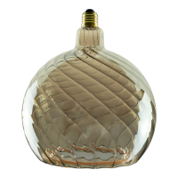 Segula LED lamp E27 | Floating Globe G200 | Smokey | Gedraaid | 1900K | Dimbaar | 6W (25W)  LSE00091