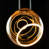 Segula LED lamp E27 | Floating Line | Globe G150 | 45° | Goud | 2200K | Dimbaar | 4.5W (28W) LSE00082 - 2