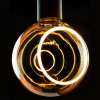 Segula LED lamp E27 | Floating Line | Globe G150 | 90° | Goud | 2200K | Dimbaar | 4.5W (28W) LSE00083 - 3
