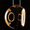 Segula LED lamp E27 | Floating Line | Globe G150 | 90° | Goud | 2200K | Dimbaar | 4.5W (28W) LSE00083 - 4