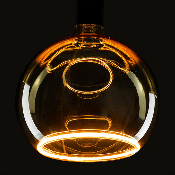 Segula LED lamp E27 | Floating Line | Globe G150 | Goud | 2200K | Dimbaar | 4W (24W) LSE00080 - 2