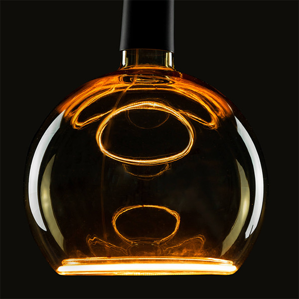 Segula LED lamp E27 | Floating Line | Globe G150 | Goud | 2200K | Dimbaar | 4W (24W) LSE00080 - 3