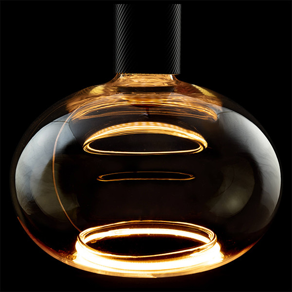 Segula LED lamp E27 | Floating Line | Ovaal G200 | Goud | 2200K | Dimbaar | 4.5W (28W) LSE00062 - 2