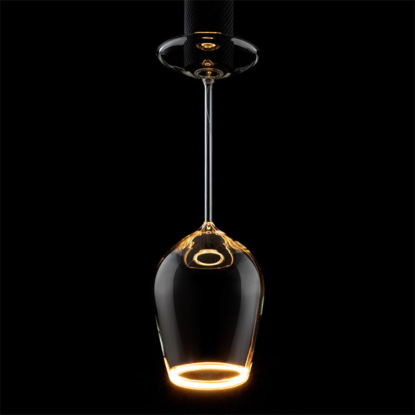 Segula LED lamp E27 | Floating Line | Wijnglas | Helder | 2200K | Dimbaar | 5W LSE00051 - 2