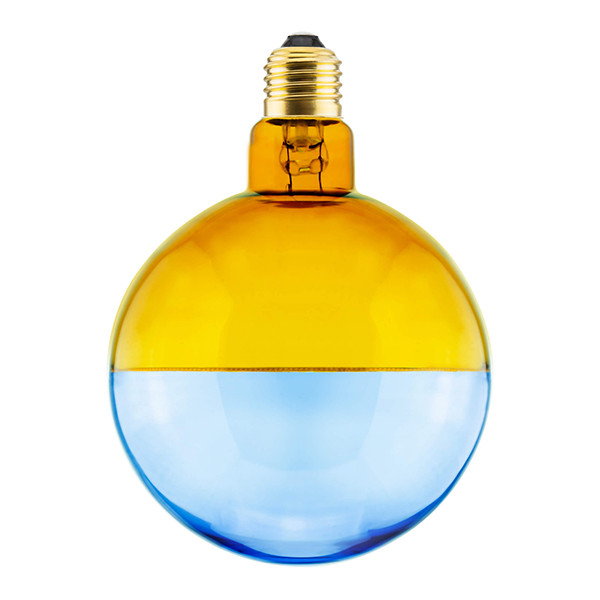 Segula LED lamp E27 | Illusion Globe G125 | Amber/Blauw | 1900K | Dimbaar | 5.2W (24W)  LSE00059 - 1