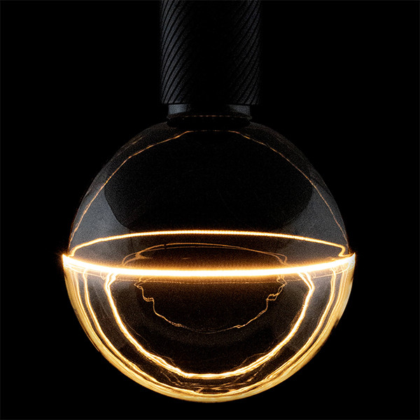 Segula LED lamp E27 | Illusion Globe G125 | Zwart/Helder | 1900K | Dimbaar | 5.2W (24W)  LSE00056 - 2