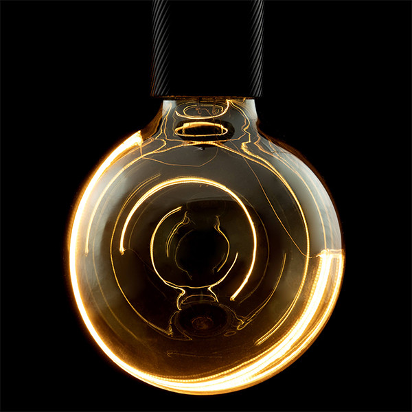 Segula LED lamp E27 | Illusion Line | Halve maan | Globe G125 | Smokey | 1900K | Dimbaar | 6W (29W) LSE00072 - 2