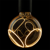 Segula LED lamp E27 | Illusion Line | Twee halve maantjes | Globe G125 | Smokey | 1900K | Dimbaar | 8W (35W) LSE00073 - 2